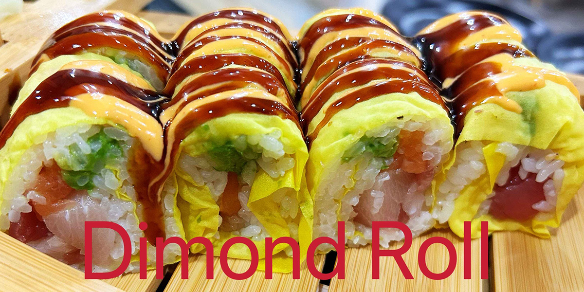 Dimond Roll at Tsunami Japanese Restaurant in Burnsville