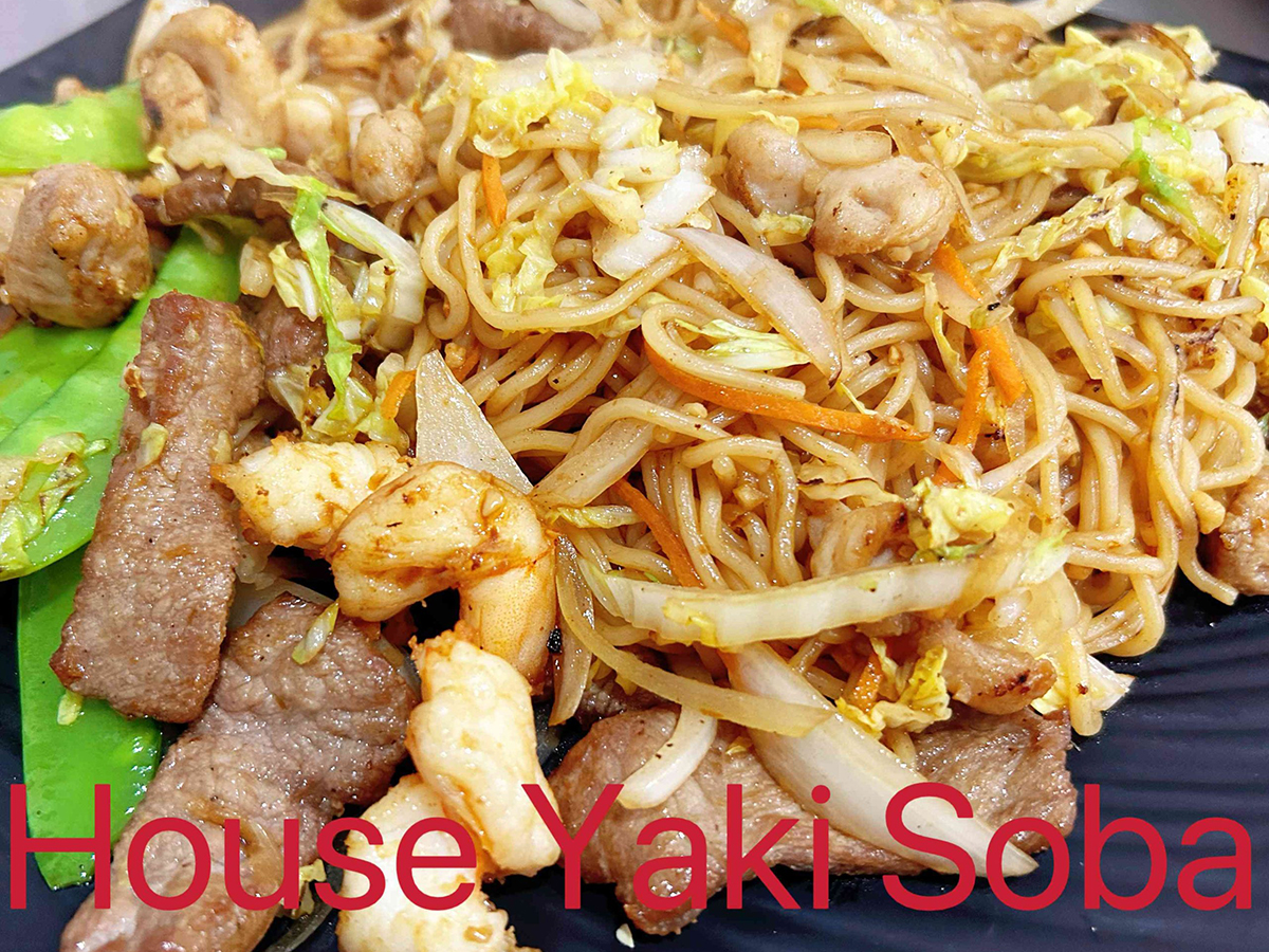 House Yaki Soba at Tsunami Japanese Restaurant in Burnsville