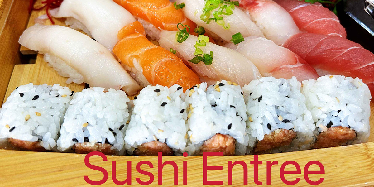 Sushi Entree at Tsunami Japanese Restaurant in Burnsville