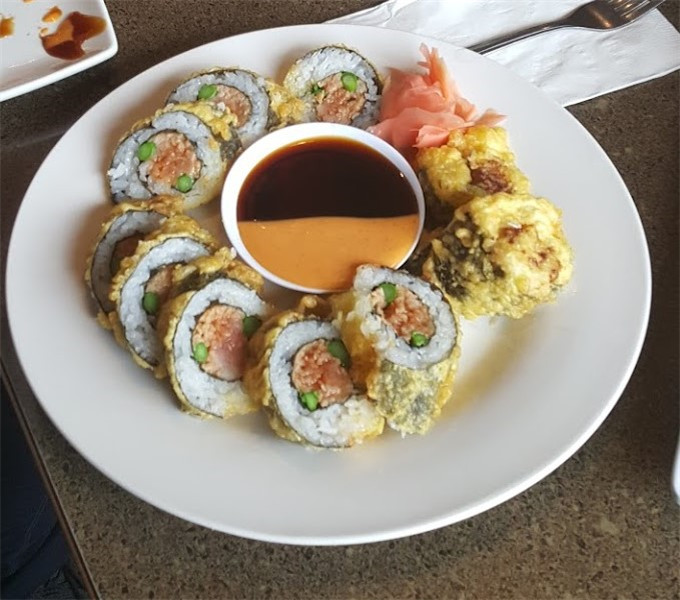 Assorted Sushi Platter at Tsunami Sushi，a Japanese Restaurant in Moses Lake