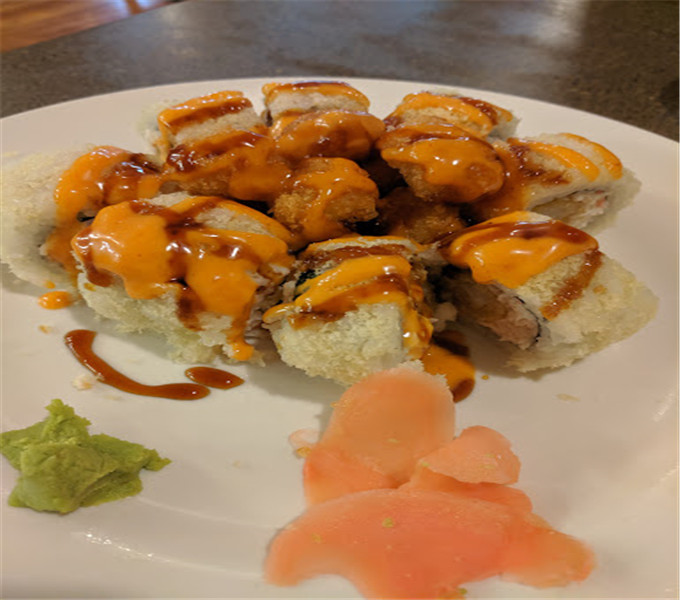 Sushi Platter at Tsunami Sushi，a Japanese Restaurant in Moses Lake