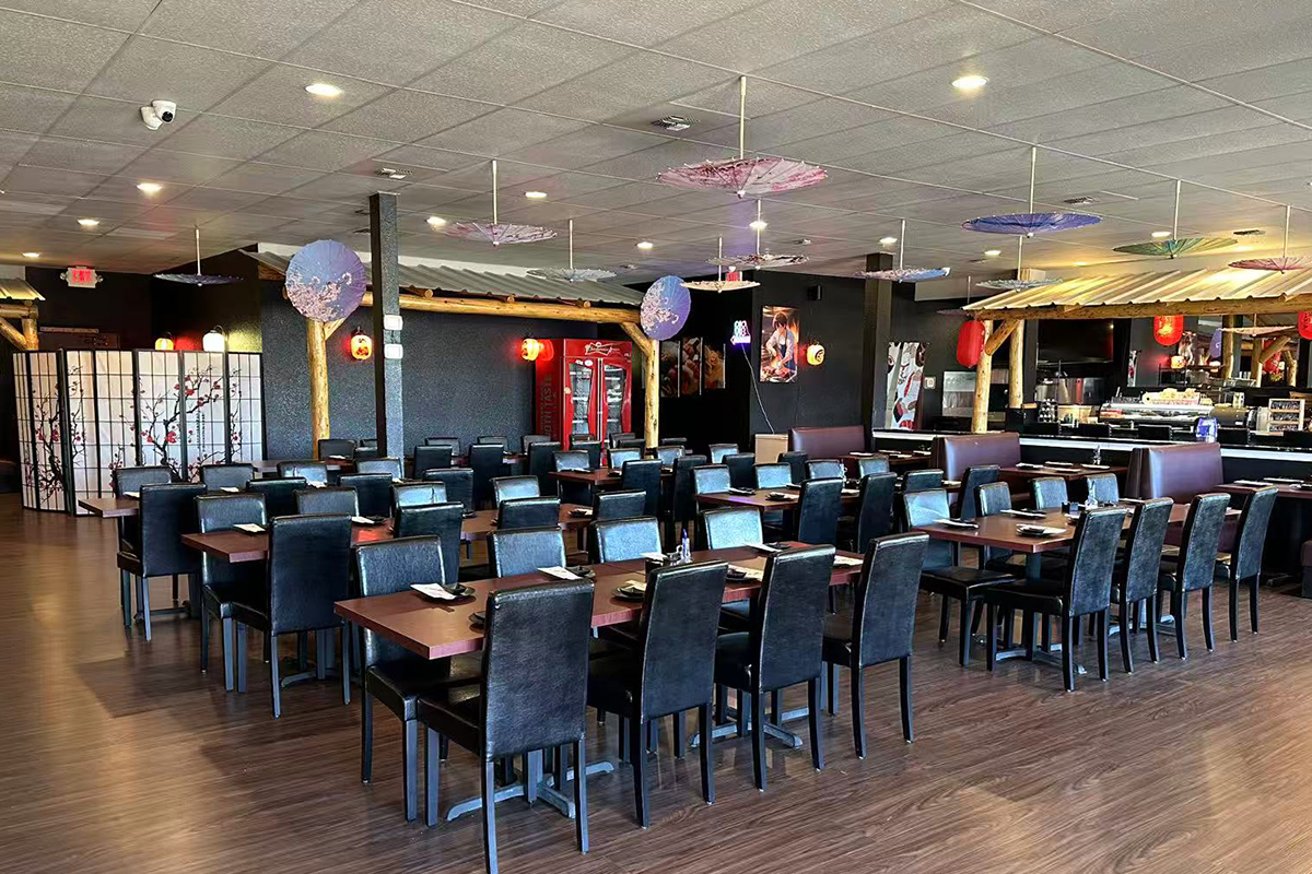 Interior at Ubin Sushi，a Japanese Restaurant in Colorado Springs
