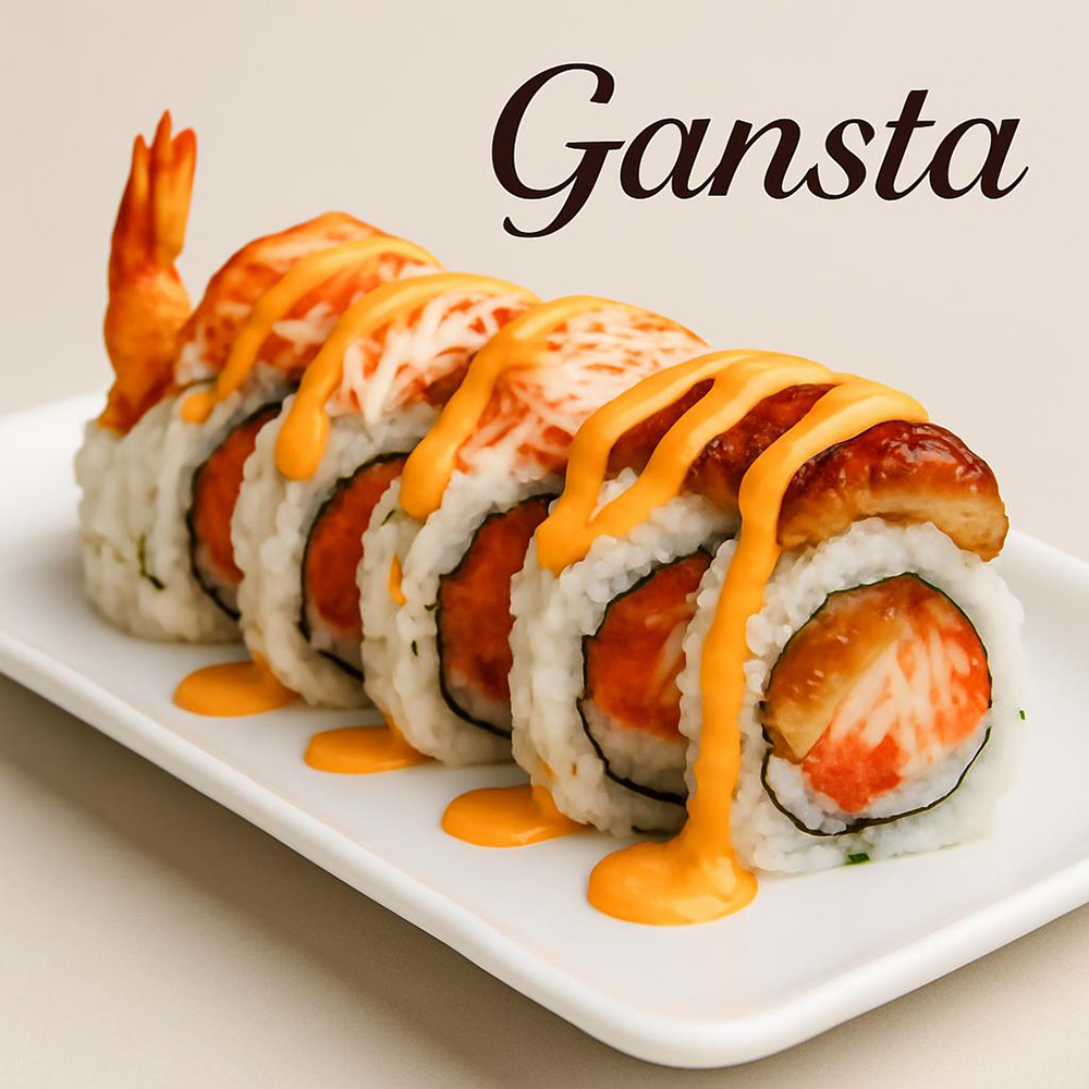 gansta roll at Ubin Sushi，a Japanese Restaurant in Colorado Springs