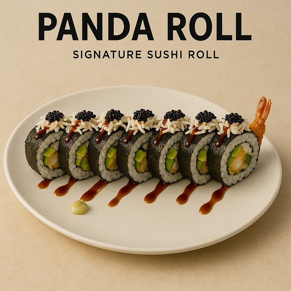 panda roll at Ubin Sushi，a Japanese Restaurant in Colorado Springs