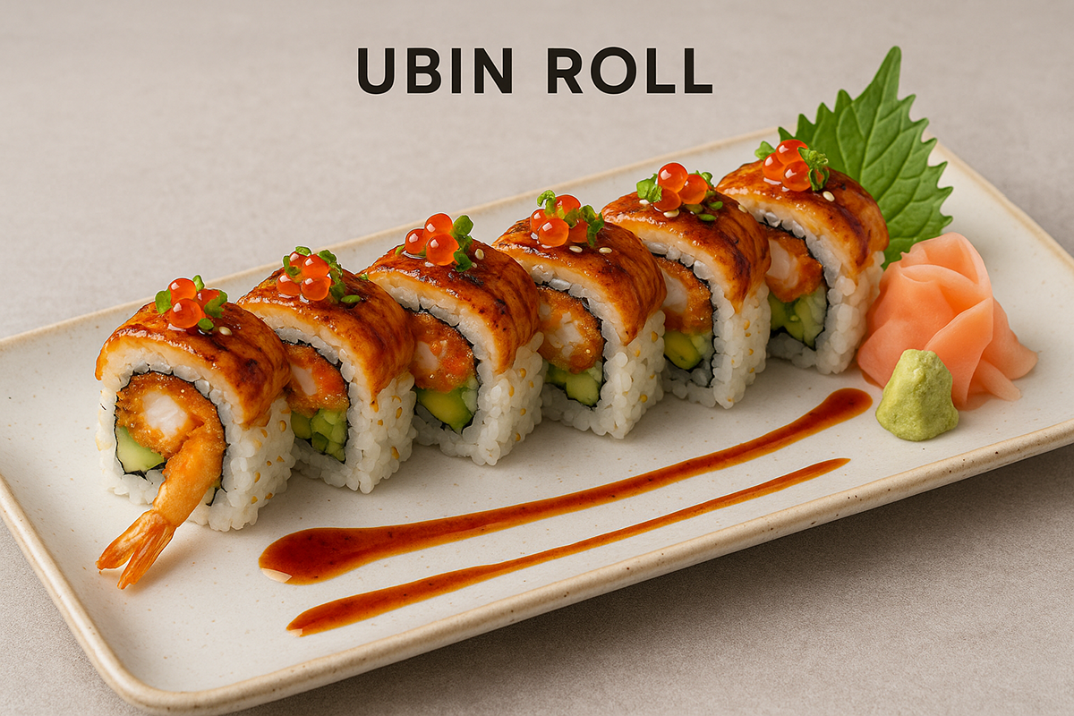 ubin roll at Ubin Sushi，a Japanese Restaurant in Colorado Springs