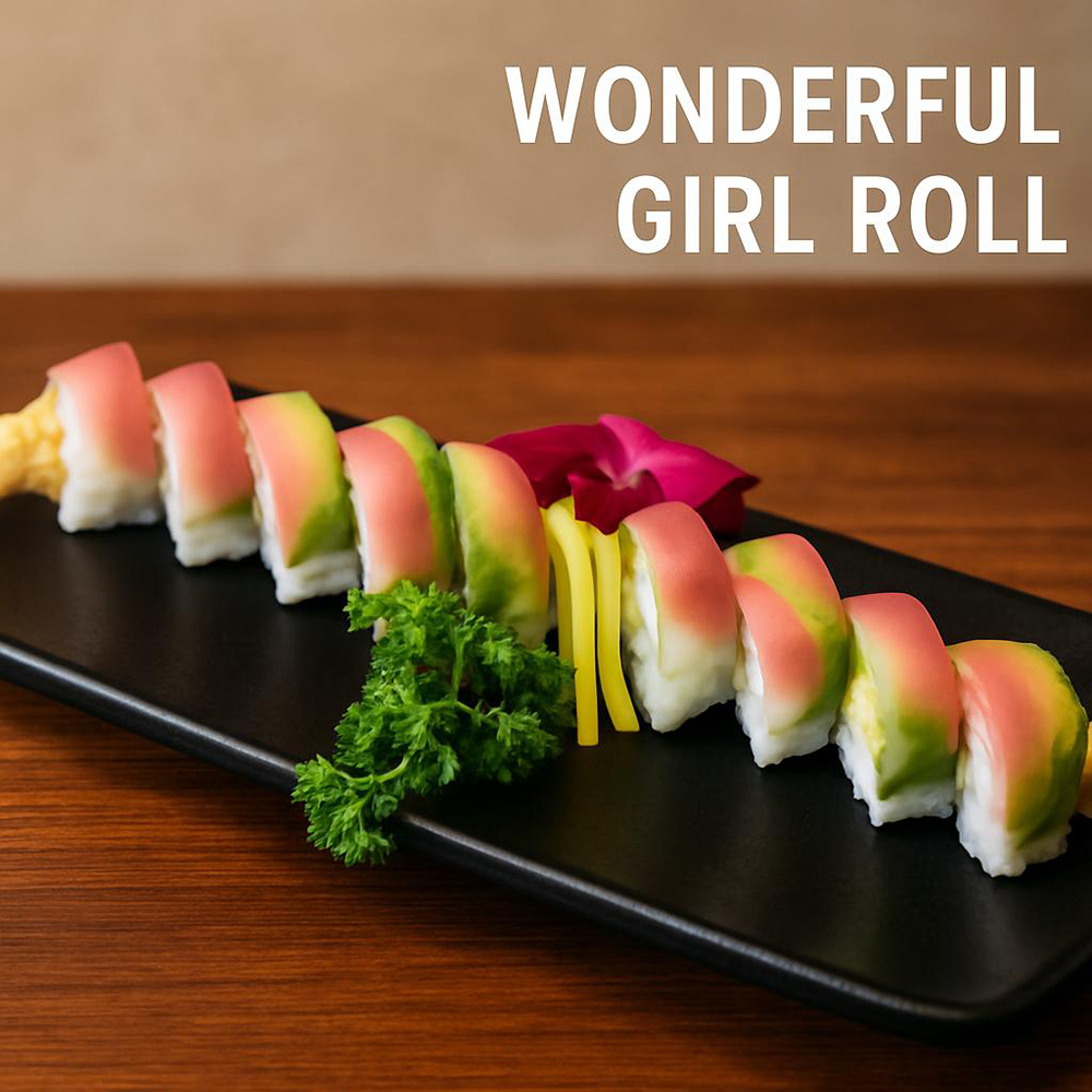 wonderful girl roll at Ubin Sushi，a Japanese Restaurant in Colorado Springs