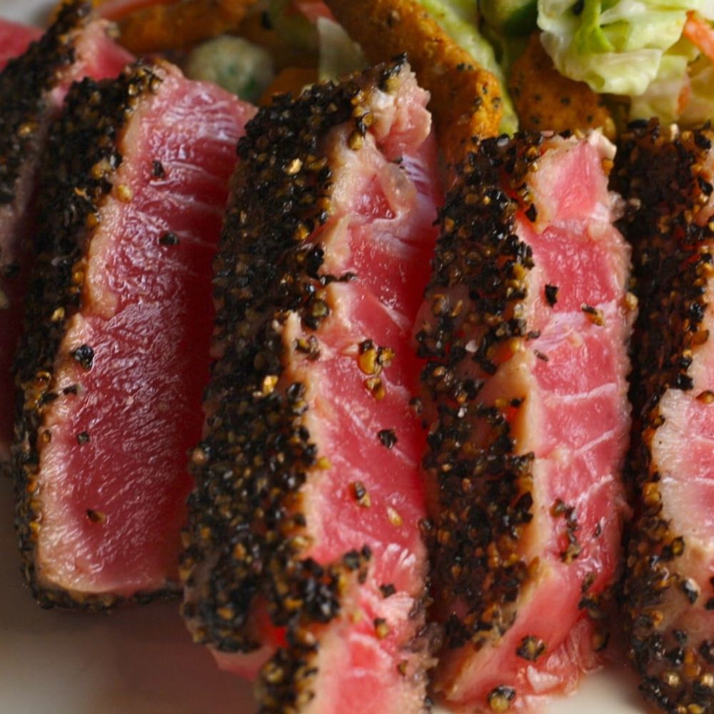 Ukiyoe-Revolving-Sushi-and-Noodles-Japanese-Restaurant-Pepper-Tuna-Parma Pepper Tuna at Ukiyoe Revolving Sushi and Noodles Japanese Restaurant in Parma