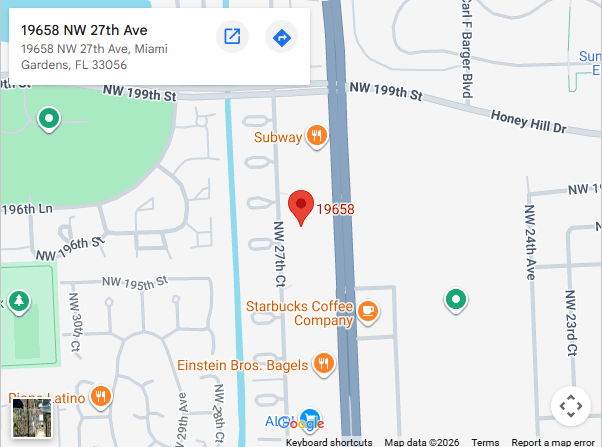 location,19658 NW 27th Ave, Miami Gardens, FL 33056