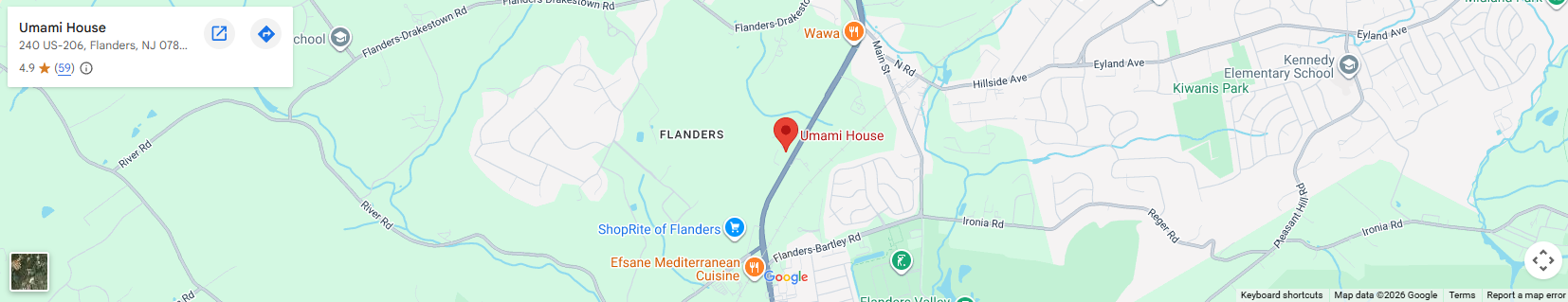 Location 240 US-206, Flanders, NJ 07836