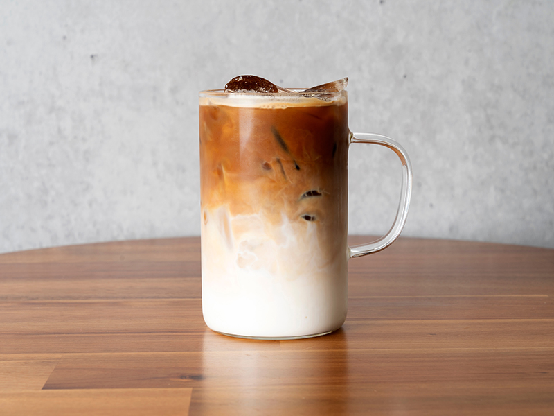 Latte at Ume Poke, a Japanese Restaurant in Jacksonville