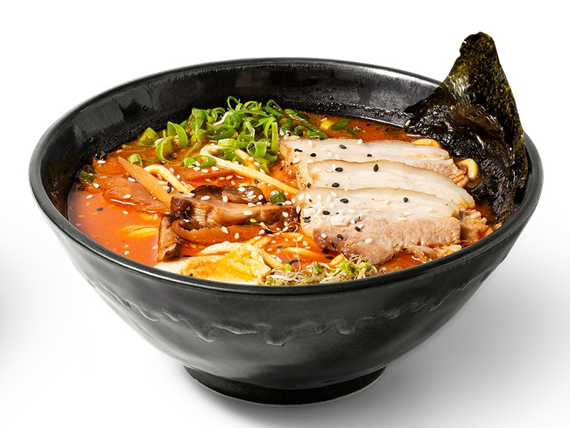 Fresh salmon poke bowl with teriyaki glaze at Ume Poke, a Asian Fusion Restaurant in Jacksonville