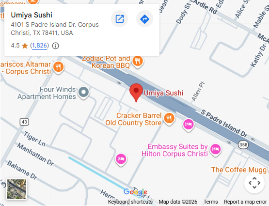 Location, 4101 S Padre Island Dr, Corpus Christi, TX 78411, United States Location, 4101 S Padre Island Dr, Corpus Christi, TX 78411, United States