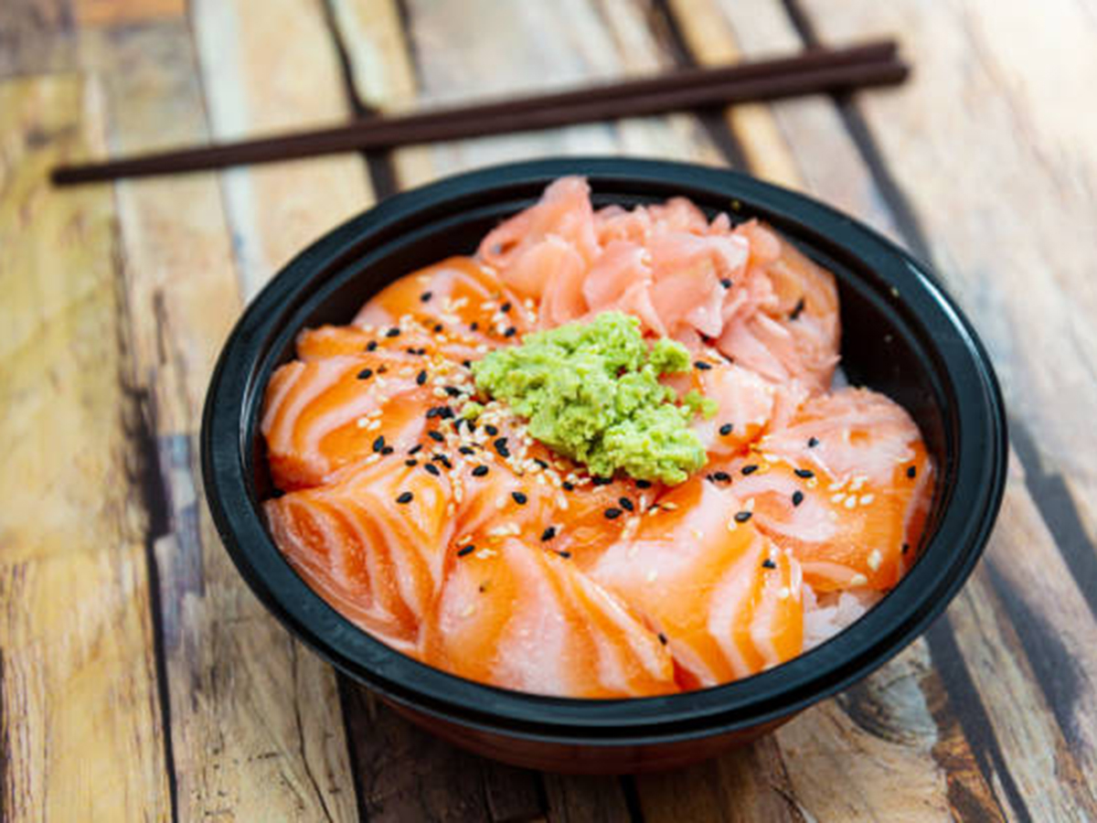 Salmon Don at Umiya Sushi Seafood and Grill, Japanese Restaurant in Frisco