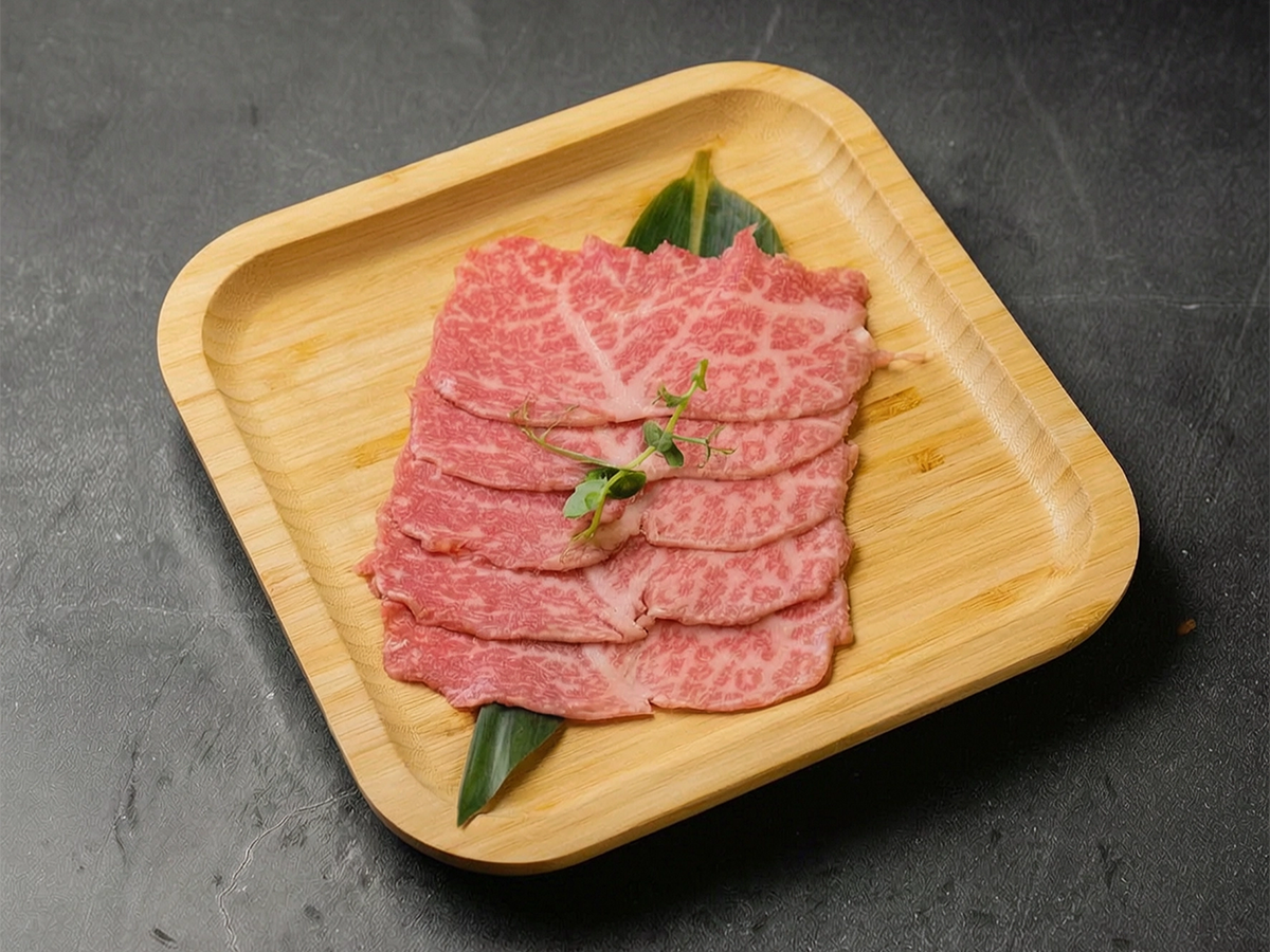 Sliced Australian Wagyu tri-tip
