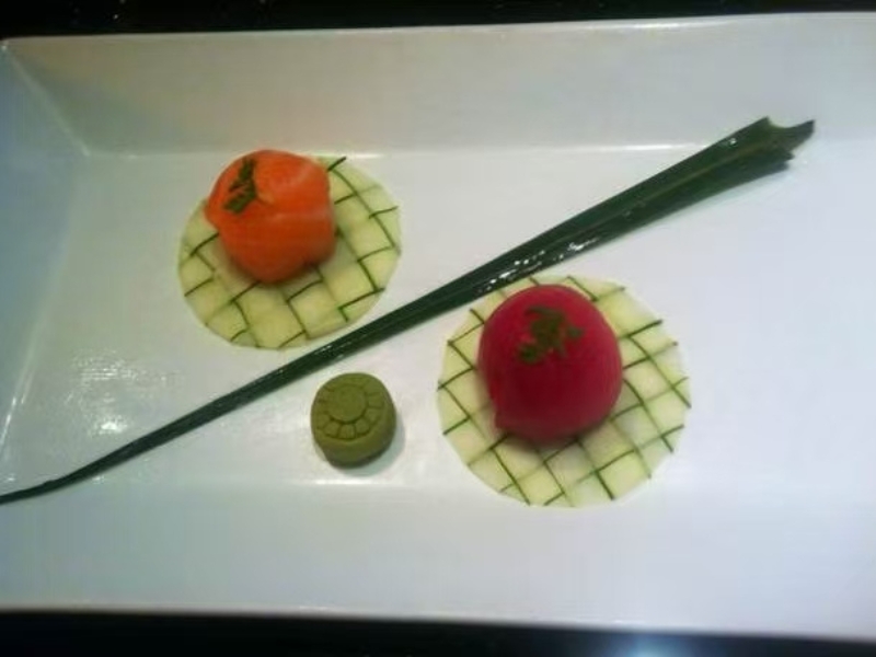 Tuna & Salmon Sushi at Uncle Chen Asian Food, a Asian restaurant in Winchester