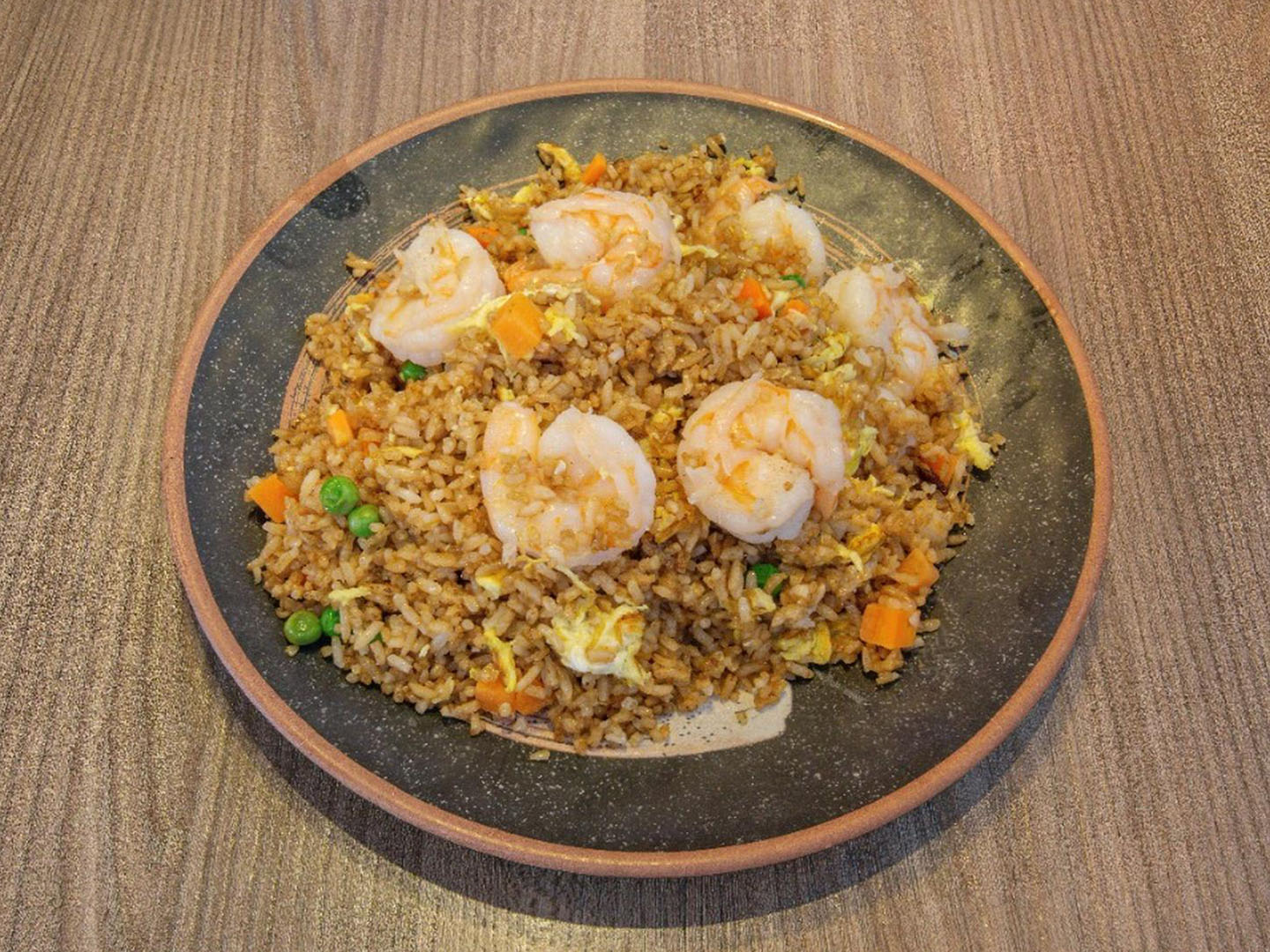 Fried rice with shrimp, veggies & egg at Uncle Qwik Chinese & Dumpling Restaurant, a Chinese Restaurant in Scottsdale