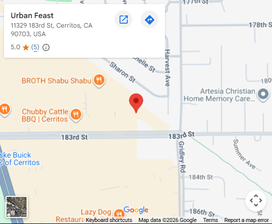 Location, 11329 183rd St, Cerritos, CA 90703