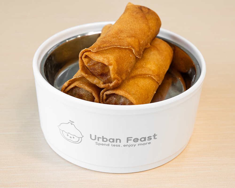 Spring Rolls at Urban Feast，a Modern Fast-Casual Chinese Restaurant in Cerritos