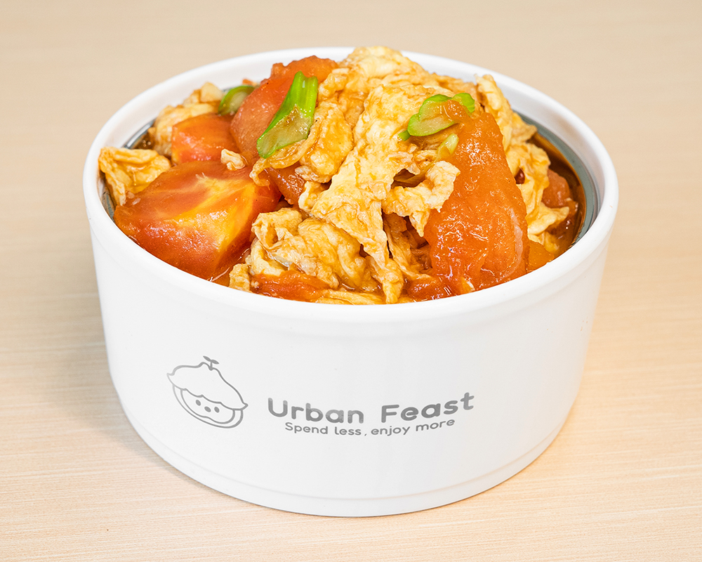 Sweet Tomato And Scrambled Eggs at Urban Feast，a Modern Fast-Casual Chinese Restaurant in Cerritos