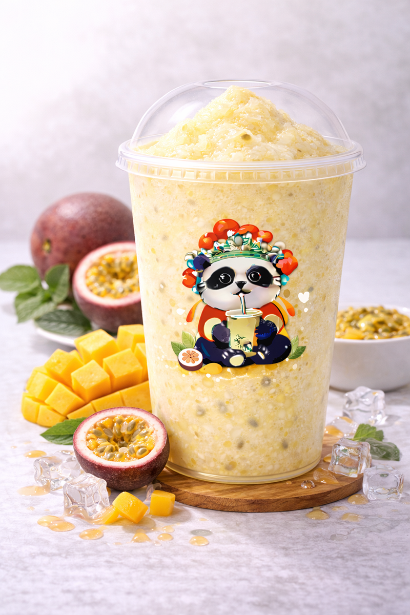 Passion Fruit Slush at AI CHA，a Bubble Tea Shop in Isla Vista