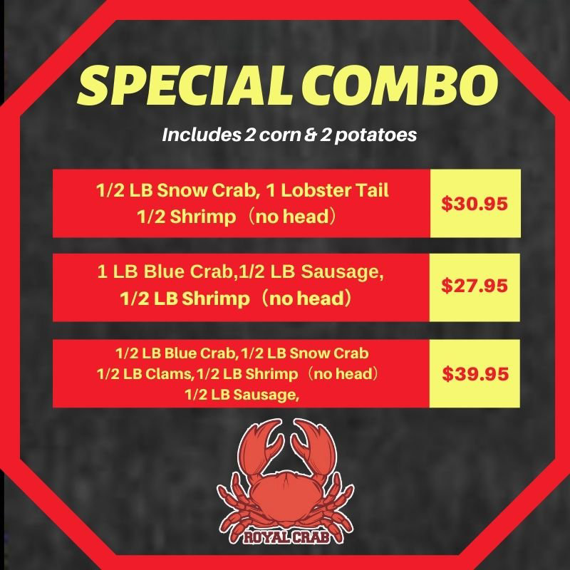 Royal Crab Restaurant Online Order Oklahoma City OK