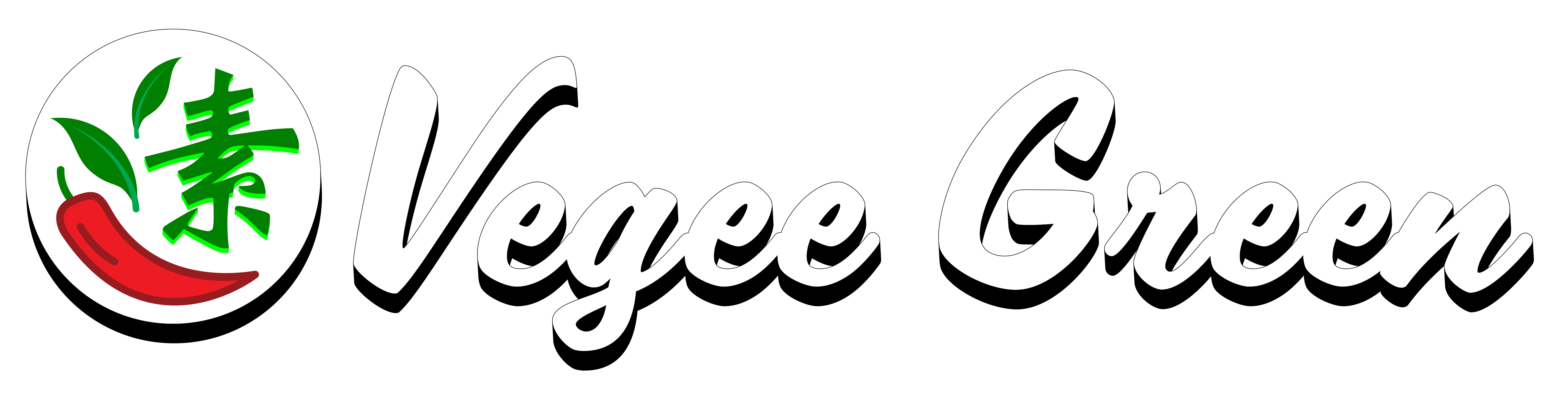 Vegee Green Logo,a Chinese Restaurant in Missouri City.