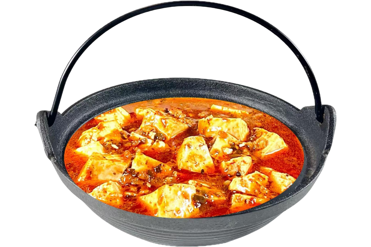 Vegee-Green-Chinese-Restaurant-Mapo-Tofu-MissouriCity Tofu in spicy and savory sauce at Vegee Green,a Chinese Restaurant in Missouri City.