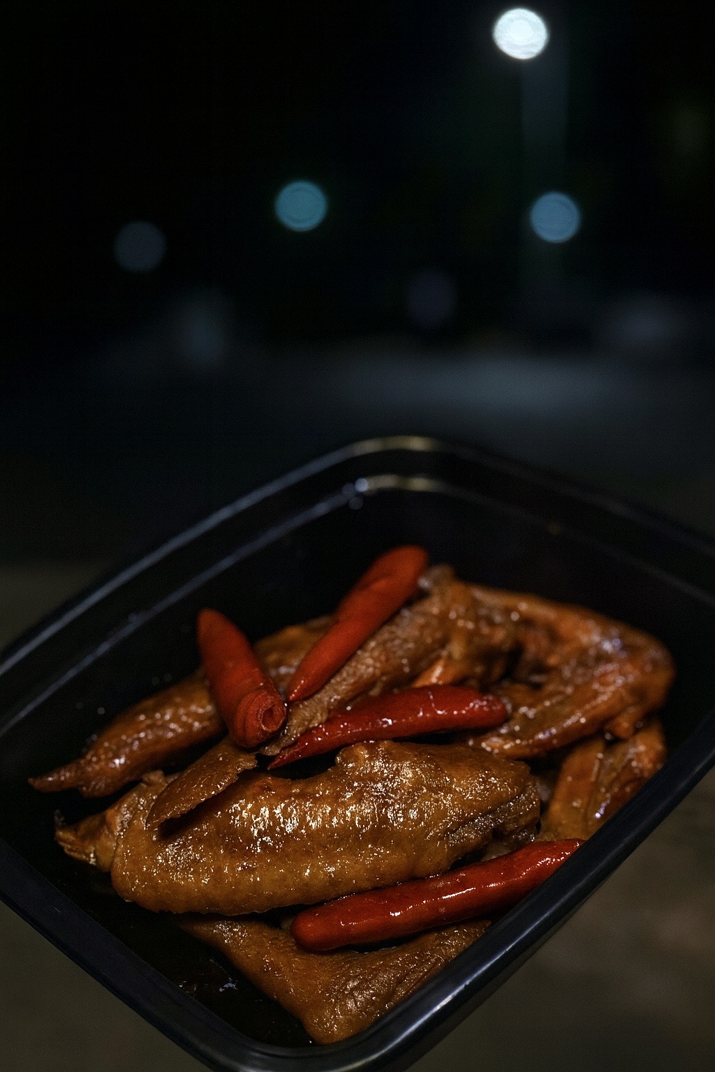 Spicy Braised Duck Wings at Warrior Duck LateNight Plaza，a Chinese Restaurant in Seattle