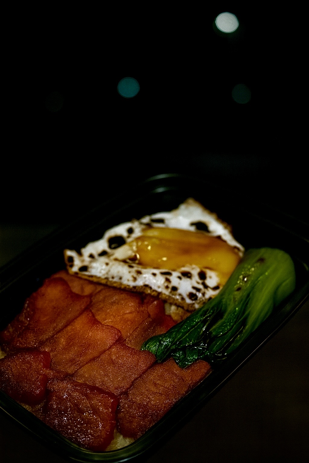 Warrior-Duck-LateNight-Plaza-Chinese-Restaurant-Rice-with-Barbecued-Pork-and-Fried-Egg-Seattle Rice with Barbecued Pork and Fried Egg at Warrior Duck LateNight Plaza,a Chinese Restaurant in Seattle