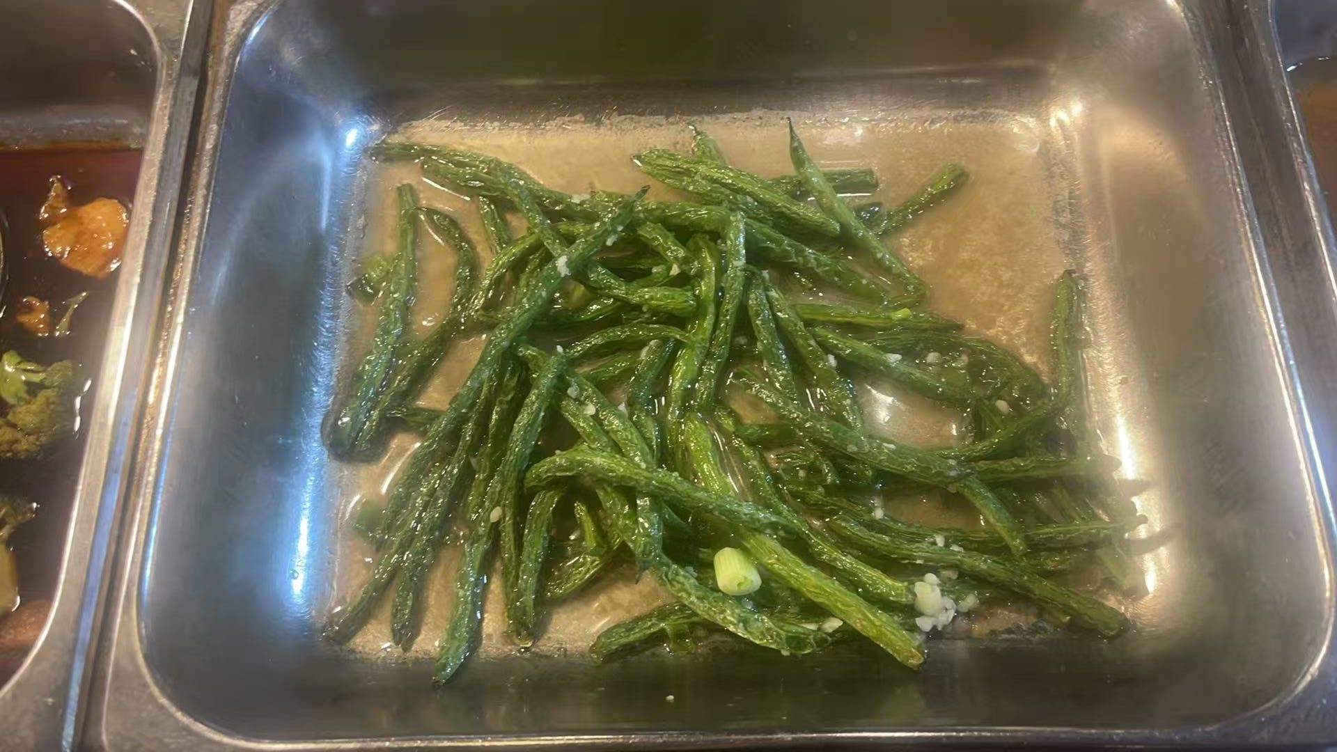 Stir-fried French Beans at Wengs of pekin, a Buffet Restaurant in Pekin