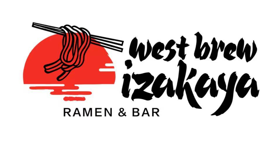 This is the logo of the restaurant, using the name West Brew Izakaya as the symbol.