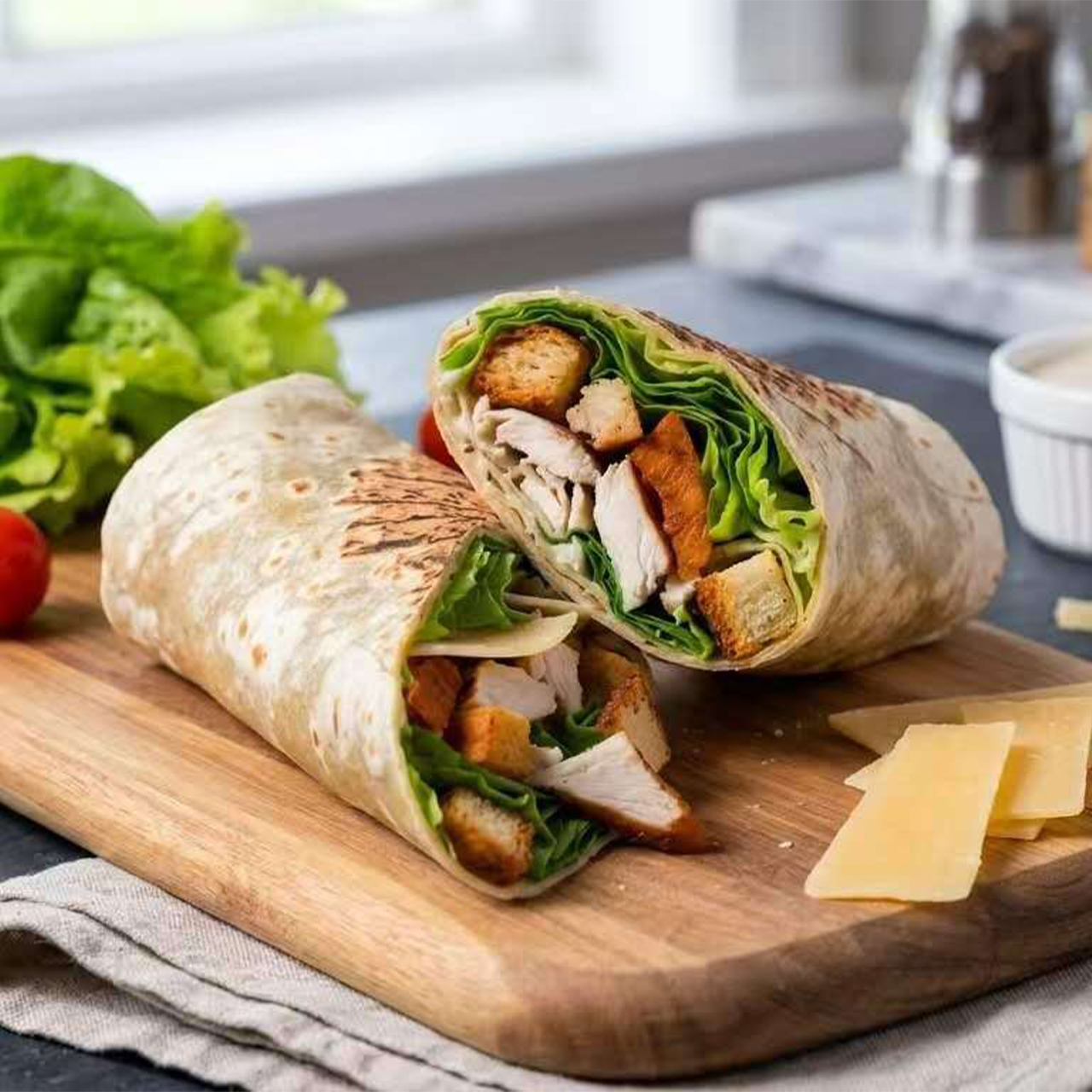 Chicken wrap at Westside Deli and Pasta, a Burger & Fried Chicken Restaurant in Las Vegas