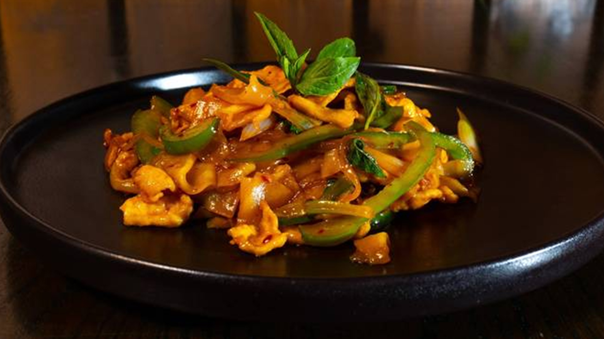 Wild-Rice-Fairfield-Asian-Restaurant-Drunken-Noodle-Fairfield Drunken noodles at Wild Rice Fairfield Asian Restaurant in Fairfield, Connecticut