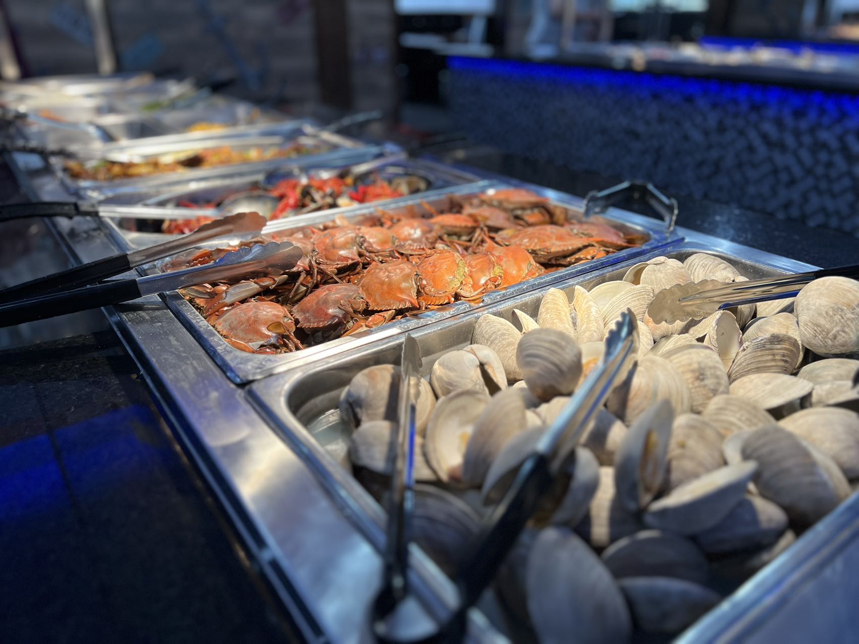 Home wild seafood & sushi buffet