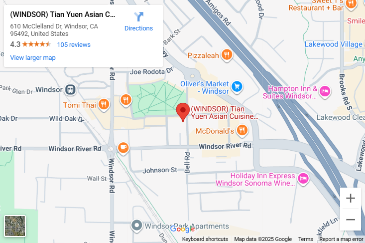 Location, 610 McClelland Dr, Windsor, CA 95492