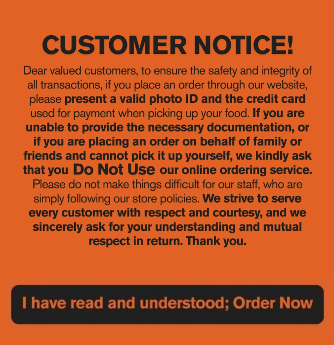 notice