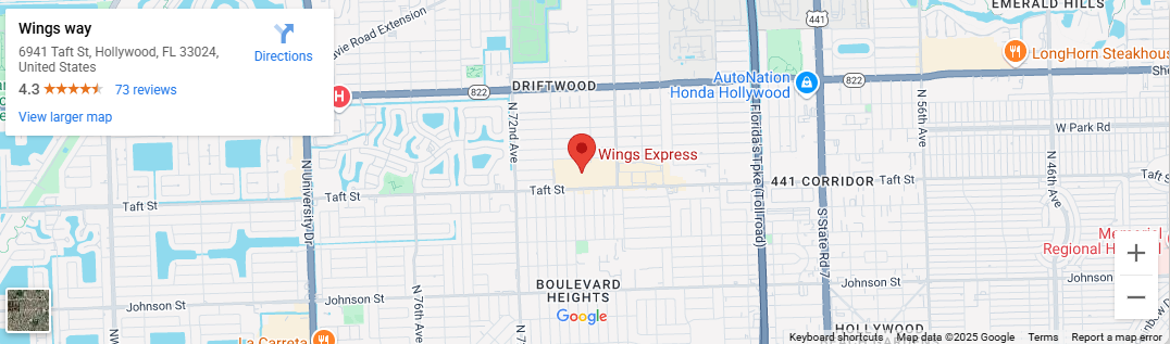Location 6941 Taft St, Hollywood, FL 33024