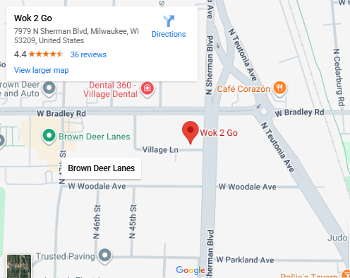 Location, 7979 N Sherman Blvd, Milwaukee, WI 53209