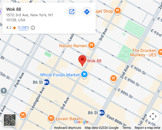 Location, 1570 3rd Ave, New York, NY 10128, United States Location, 1570 3rd Ave, New York, NY 10128, United States