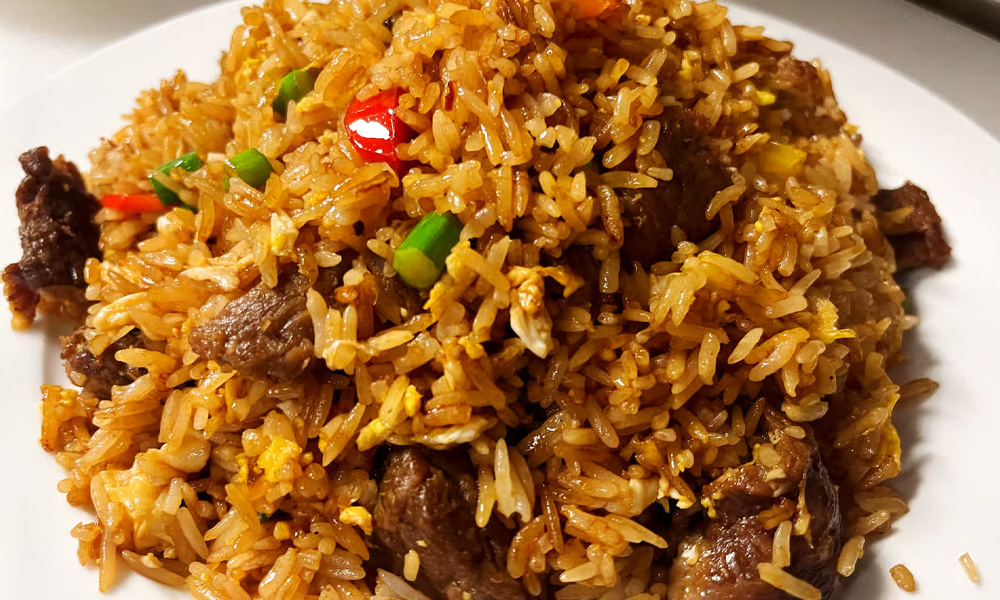 Beef Fried Rice at WOK IN Asian Cuisine, Asian Restaurant in Saint John