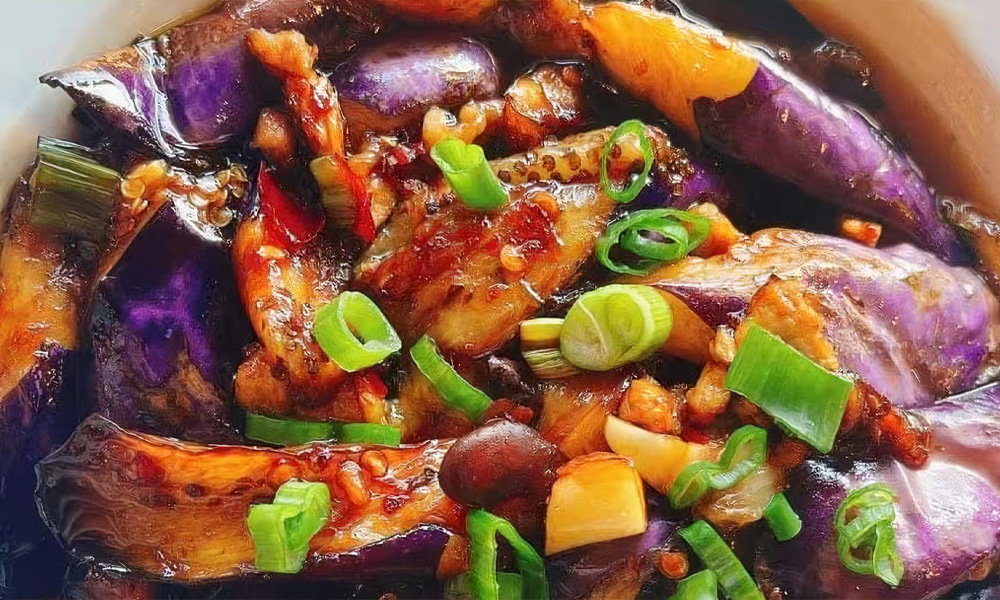 Braised Eggplant at WOK IN Asian Cuisine, Asian Restaurant in Saint John