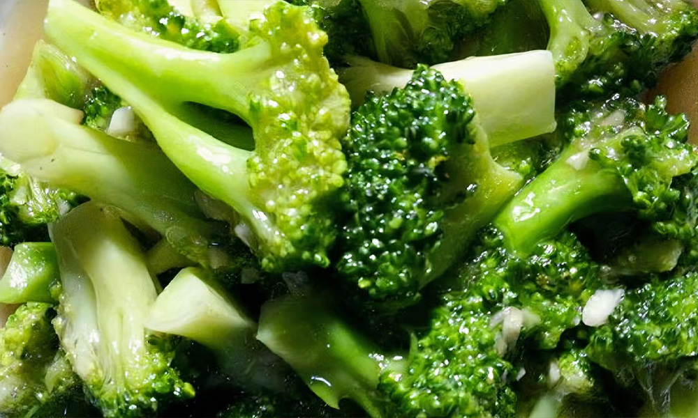 Sautéed Broccoli w.Chopped Garlic at WOK IN Asian Cuisine, Asian Restaurant in Saint John