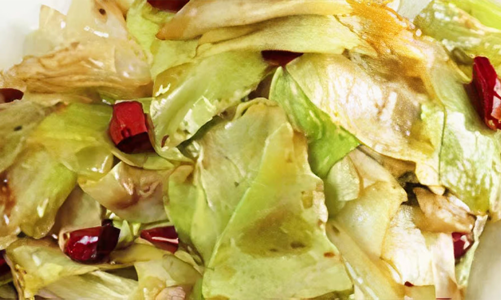 Sautéed Cabbage at WOK IN Asian Cuisine, Asian Restaurant in Saint John