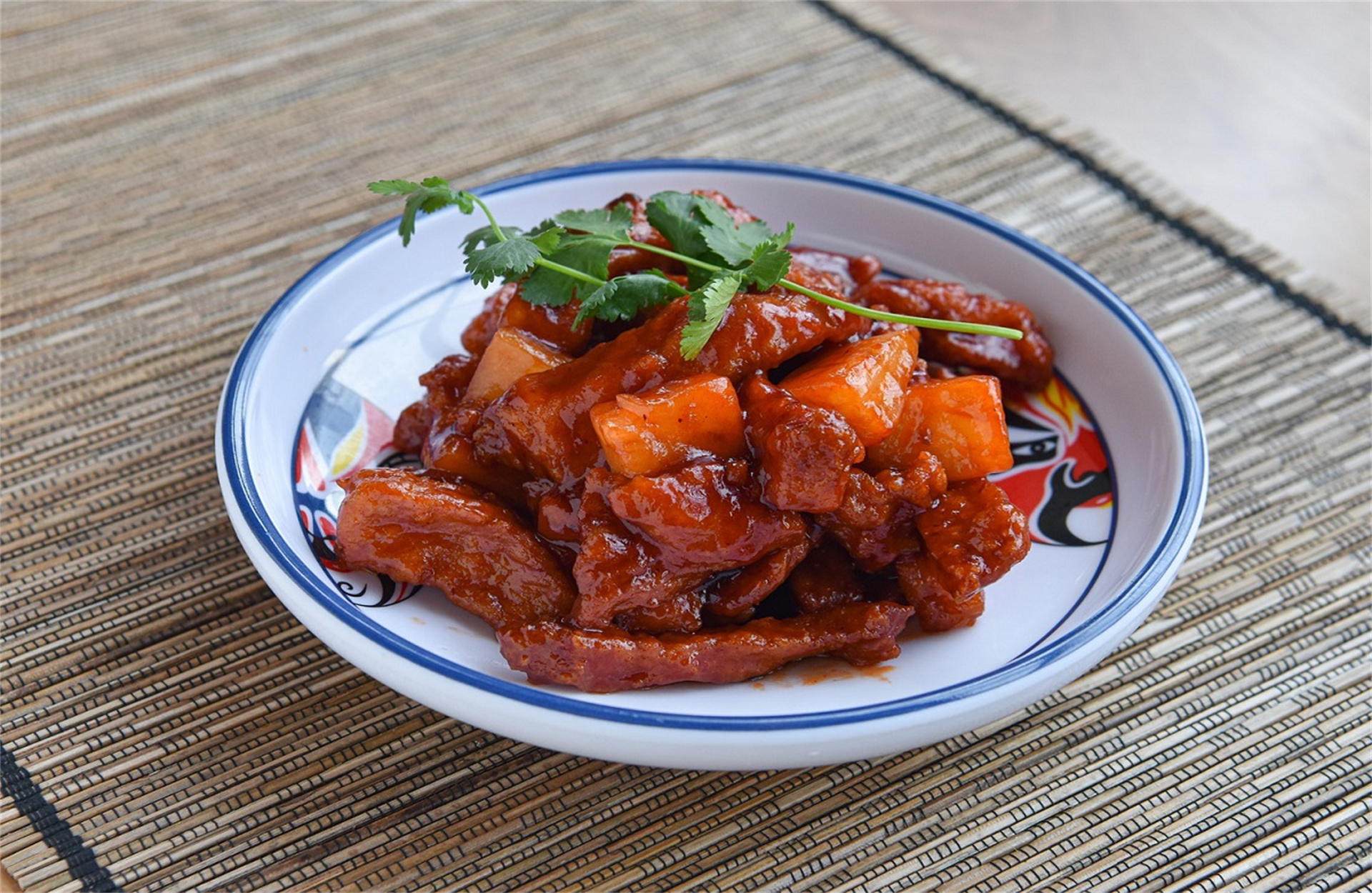 Wok ‘n-Roll-Chinese-restaurant-Sweet-&-Sour-Pork-Massapequa Sweet & Sour Pork at Wok 'n Roll, a Chinese restaurant in Massapequa