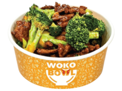 New Beef with Broccoli at WOKOBOWL, a Chinese Restaurant in Glen Cove 5.26
