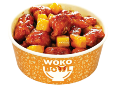 Pineapple Chicken at WOKOBOWL, a Chinese Restaurant in Glen Cove 5.26
