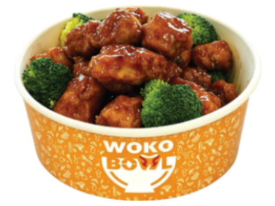 Sesame Chicken at WOKOBOWL, a Chinese Restaurant in Glen Cove 5.26