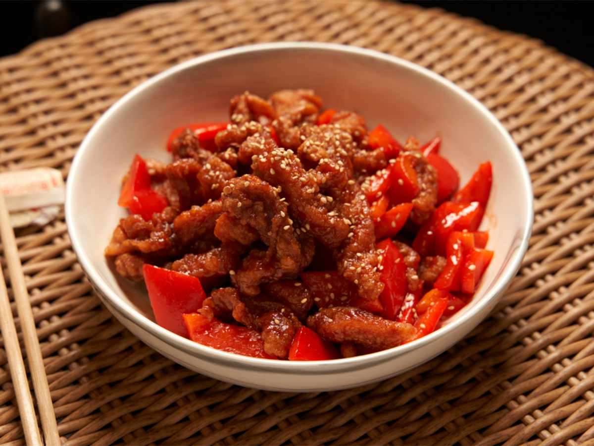 WOKOUT-Chinese-Restaurant-Sweet-and-Sour-Pork-Tenderloin-Astoria Sweet and Sour Pork Tenderloin at WOKOUT,a Chinese Restaurant in Astoria
