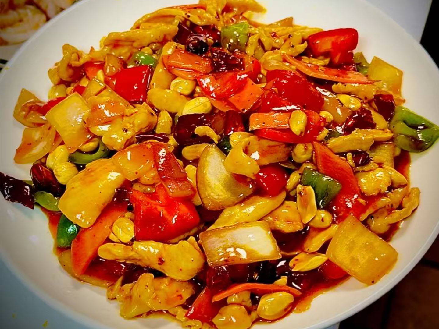 Spicy chicken stir-fry with peanuts at Xiao Ling's Noodles & Dumplings, a Chinese Restaurant in The Colony