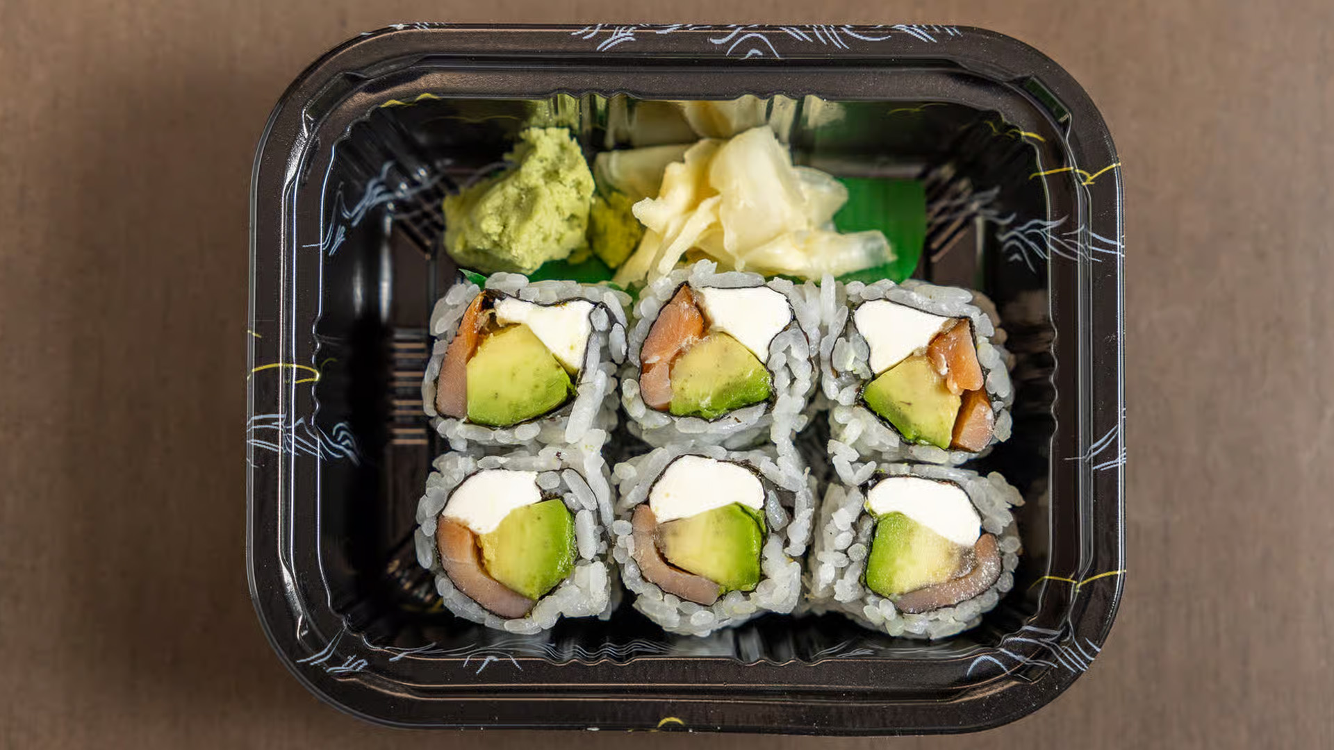 Philadelphia Roll - Sushi rolls with cream cheese, avocado & salmon at Yama Fuji Sushi, a Japanese restaurant in Medway